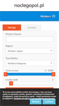 Mobile Screenshot of noclegopol.pl