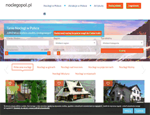 Tablet Screenshot of noclegopol.pl